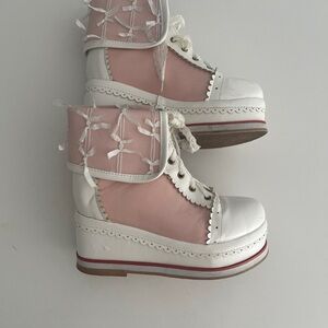 Lolita boots teddy bear boots